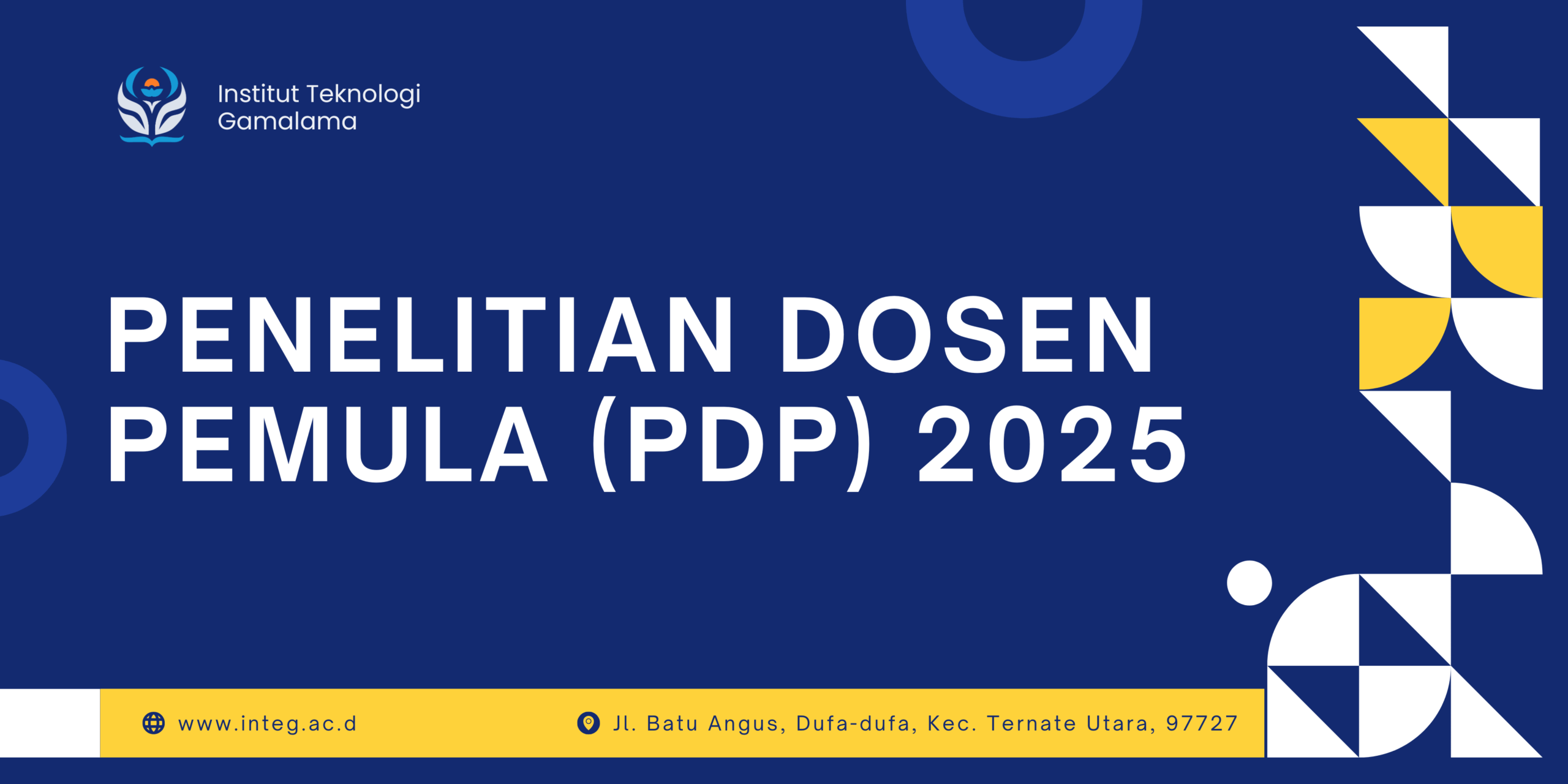 PDP Institut Teknologi Gamalama